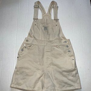 VIntage made in USA Levi Strauss & Co. Levi's cream off white women's overalls